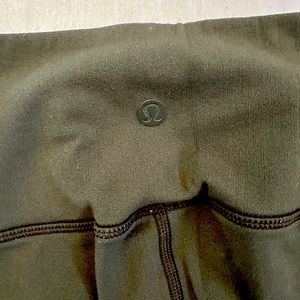 Lululemon, size 4, High Rise Crop leggings